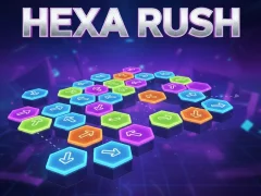 Spel Hexa Rush aanlyn