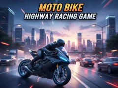Spel Moto Bike Highway Racing Game aanlyn