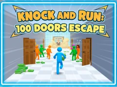 Spel Klop en hardloop. 100 Deure Escape aanlyn
