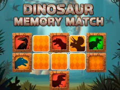 Spel Dinosourus Memory Match aanlyn