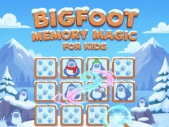 Spel Bigfoot Memory Magic Vir Kinders aanlyn