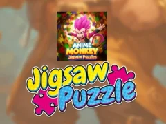 Spel Anime Monkey Jigsaw Puzzles aanlyn Spel Anime Monkey Jigsaw Puzzles aanlyn