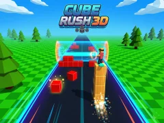 Spel Cube Rush 3D aanlyn