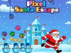 Spel Pixel Santa Escape aanlyn