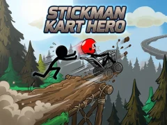 Spel Stickman Kart Hero aanlyn
