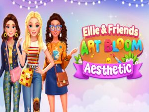 Spel Ellie en vriende Art Bloom Aesthetic aanlyn