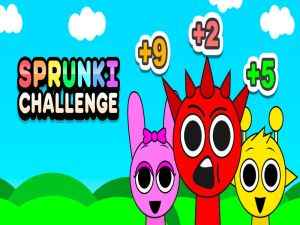 Spel Sprunki Challenge aanlyn