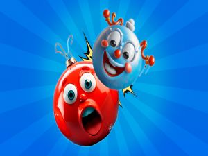 Spel Merge Balls New Years Toys in 3D! aanlyn