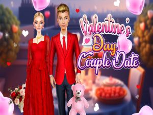 Spel Valentynsdagpaar datum aanlyn