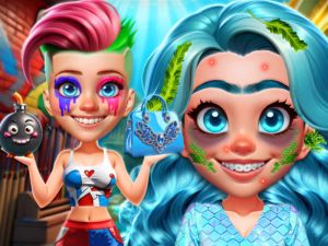 Spel Van nerds tot skoonhede aanlyn