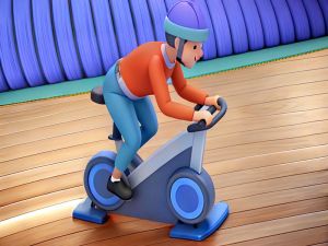 Spel Gimnasium simulator aanlyn