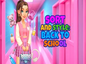 Spel Sorteer en styl: terug skool toe aanlyn