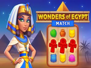 Spel Wonders van Egipte-wedstryd aanlyn