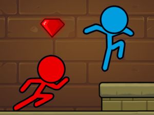 Spel Onblokkeerde bosvuurny en Watergirl aanlyn