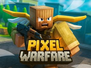 Spel Minecraft pixel oorlogvoering aanlyn