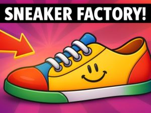 Spel Sneaker fabriek! aanlyn