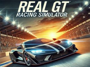 Spel Regte GT-ren-simulator aanlyn