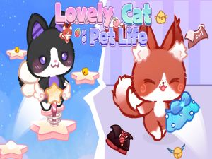 Spel Lieflike kat troeteldier lewe aanlyn
