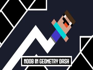 Spel Noob in meetkunde streep aanlyn