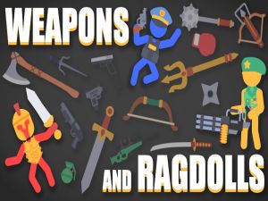 Spel Wapens en ragdolls aanlyn