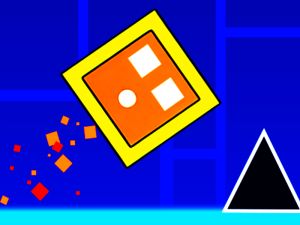 Spel Meetkunde streep onblokkeer aanlyn