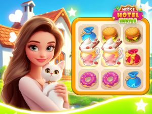 Spel Merge Hotel Empire aanlyn