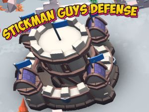 Spel Stickman ouens verdediging aanlyn
