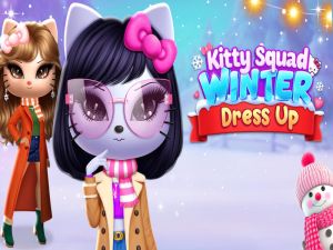 Spel Kitty Squad Winter Dress Up aanlyn
