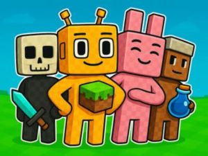 Spel Sprunki Craft- Sandbox 3D aanlyn