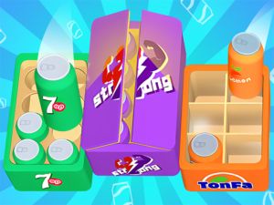 Spel Mal goedere sorteer 3d aanlyn