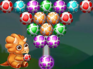 Spel Dino eier shooter aanlyn
