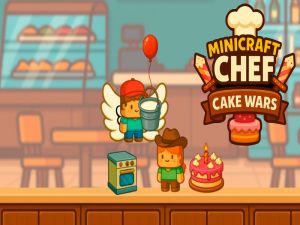 Spel Minicraft Chef Cake Wars aanlyn
