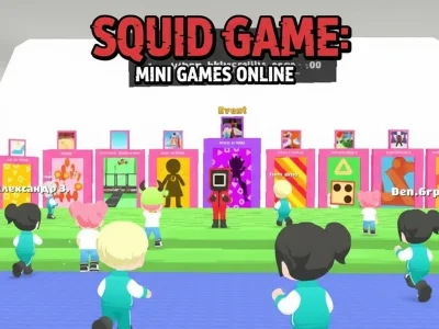 Spel Squid Game: Mini Games Online aanlyn Spel Squid Game: Mini Games Online aanlyn