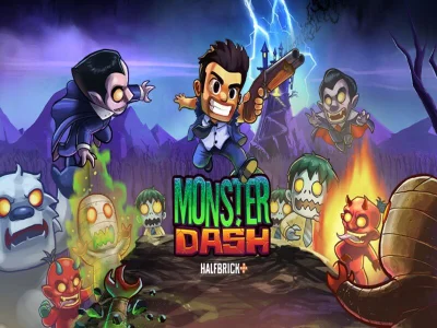 Spel Monster Dash aanlyn