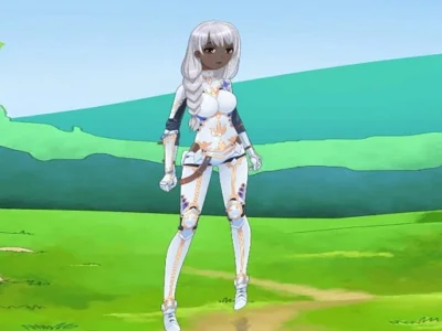 Spel Fantasie-anime aantrek aanlyn