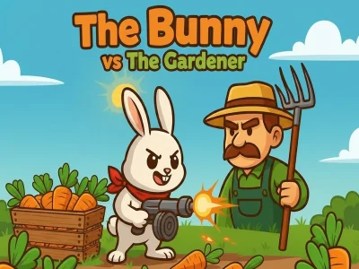 Spel The Bunny vs The Gardener aanlyn