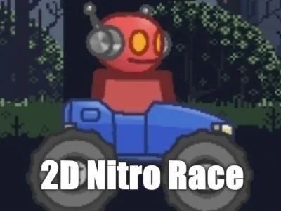 Spel 2D Nitro Race aanlyn