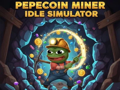 Spel Pepecoin Miner Idle Simulator aanlyn