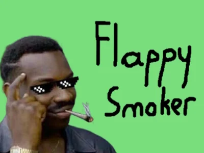 Spel Flappy Smoker aanlyn