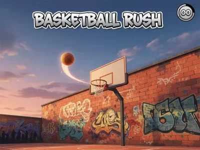 Spel Basketbal Rush aanlyn