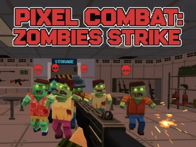 Spel Pixel Combat: Zombies Strike aanlyn Spel Pixel Combat: Zombies Strike aanlyn