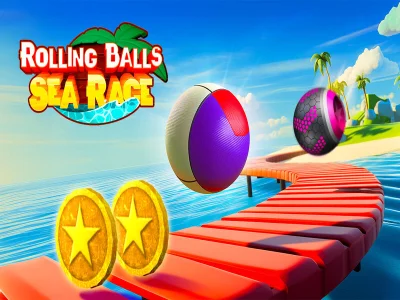 Spel Rolling Balls Sea Race aanlyn
