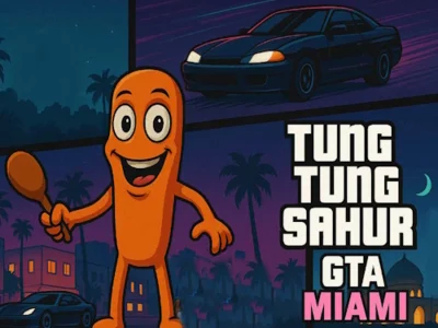 Spel Tung Tung Sahur GTA Miami aanlyn