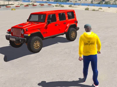 Spel OffRoad Jeep-bestuurspeletjie aanlyn
