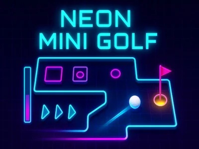 Spel Neon Mini Golf aanlyn