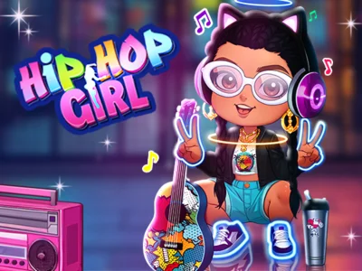 Spel Stylvolle hiphop meisie aanlyn