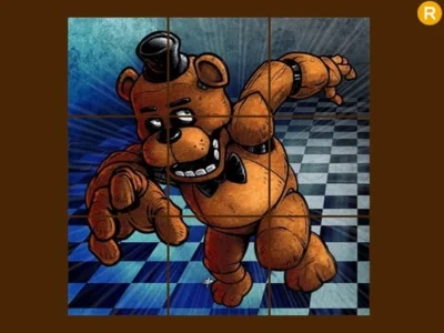 Spel Fnaf Freddy gly legkaart aanlyn