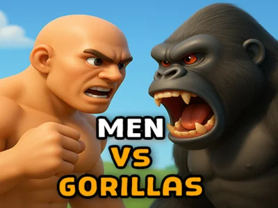 Spel Mans vs Gorillas aanlyn