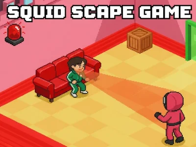 Spel Squid Scape Game aanlyn