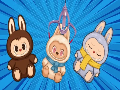 Spel Claw & Merge Labubu Drop aanlyn